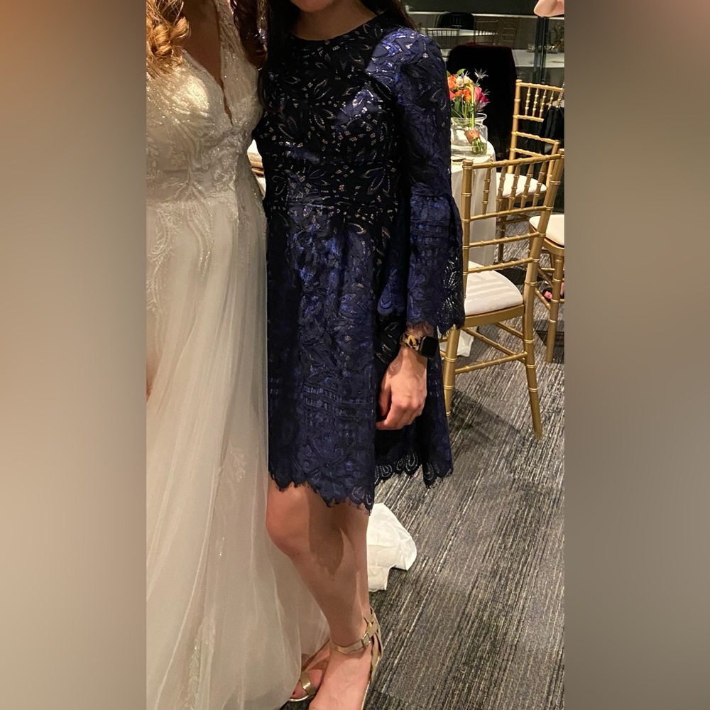 Eliza J Bell Sleeve Dress